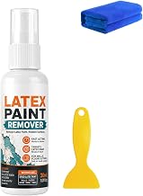 Multi-surface Latex Paint Remover Spray, Latex Paint Clean up Kit, Quickly Removes Dried and Fresh LatexPaint, No Scraping Struggles for Wood, Glass, Metal & Plastic Surface (1pcs)