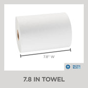 Georgia-Pacific White / 12 Rolls / 350 Feet (Pack of 12) Paper Towels