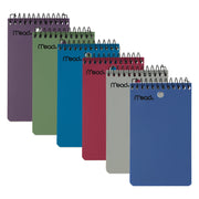 Memo Book Poly Cover 3x by Mead – Poly, White, Model 45602