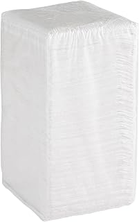 Dixie 1/4-Fold 1-Ply Luncheon Napkin (Previously Acclaim) by GP PRO (Georgia-Pacific), White, 37707, 500 Napkins Per Pack, 12 Packs Per Case