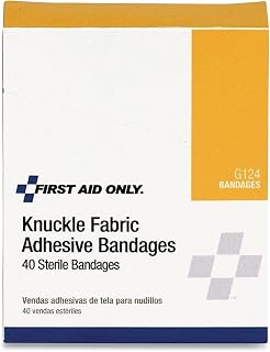 First Aid Only G124 Knuckle Fabric Bandage, 40 Count