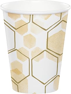 Creative Converting Honeycomb Paper Cups, 8 ct