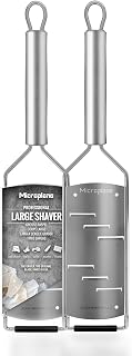 Microplane Professional Series Kitchen Grater Large Shaver for Hard Cheese, Chocolate and Truffle with Stainless Steel Blades - Made in USA