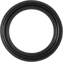 USA SEALING ZUSA-SG-V-3 Black 3A & FDA Viton Sanitary Gaskets 2.875" ID, 3.5" OD, 0.203" Thick