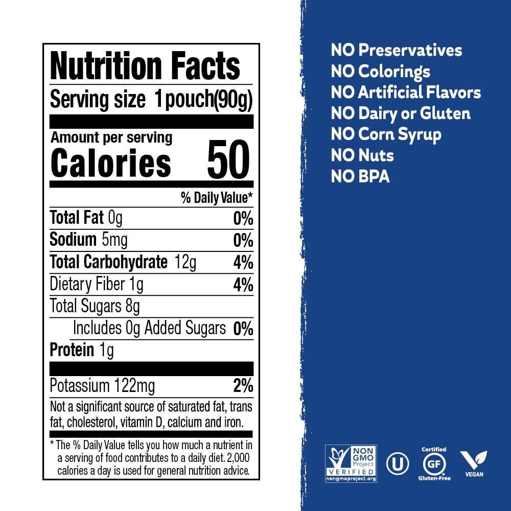 Buddy Fruits Blueberry & Sweet Potato / 3.2 Ounce (Pack of 18) / 1 Applesauce