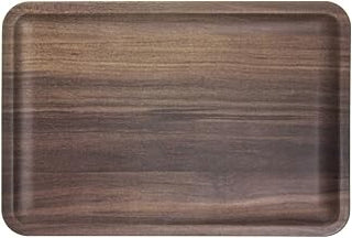 HUBERT Serving Platter Rectangular with Acacia Finish - 13 1/2 L x 9 1/8 W