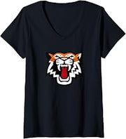 Women's Grover Cleveland Tigers V-Neck T-Shirt