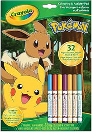 Crayola Colouring & Activity Book - Pokemon
