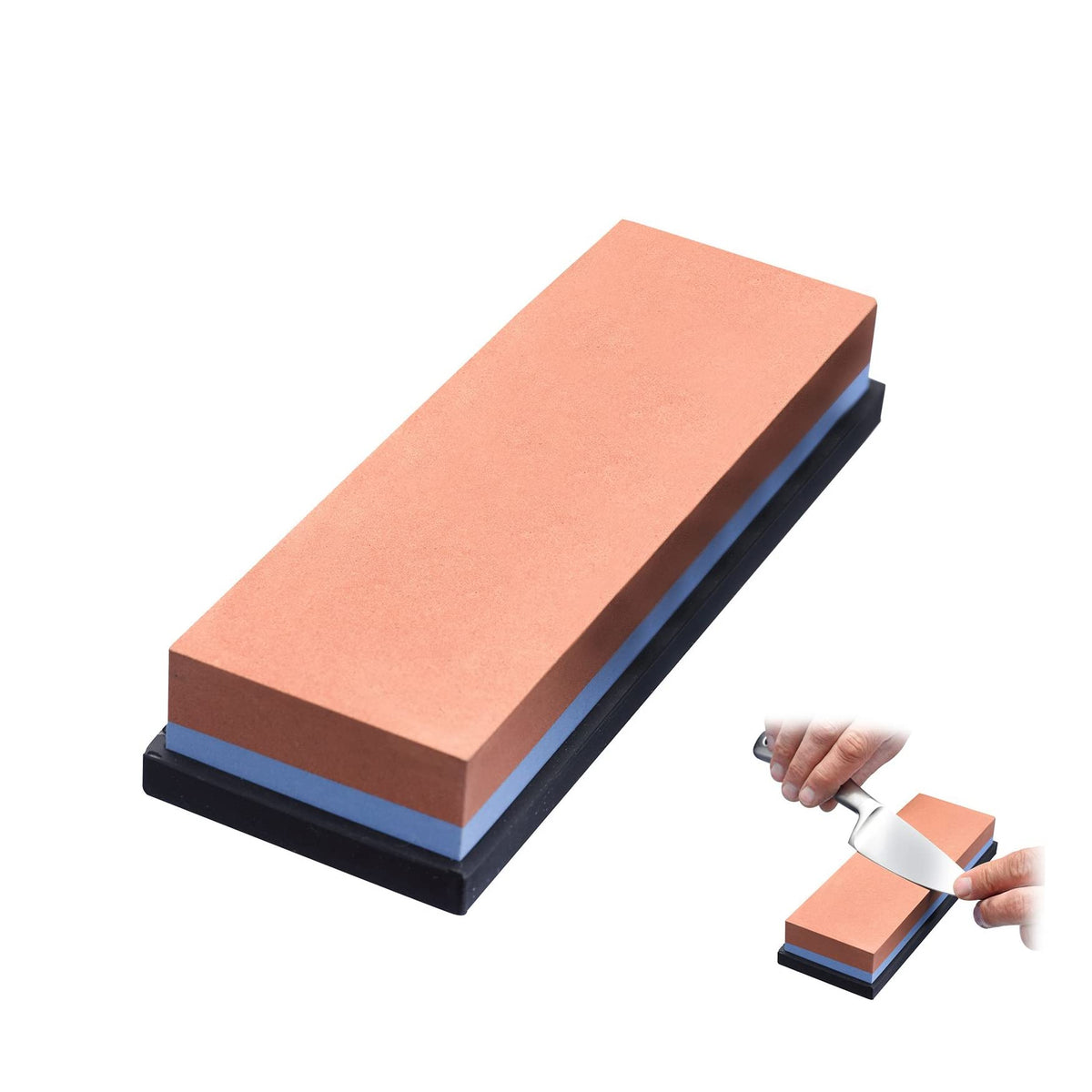 Sharpening Stone by Westmark – One size, Stone, Blue,Red, Model 10152260