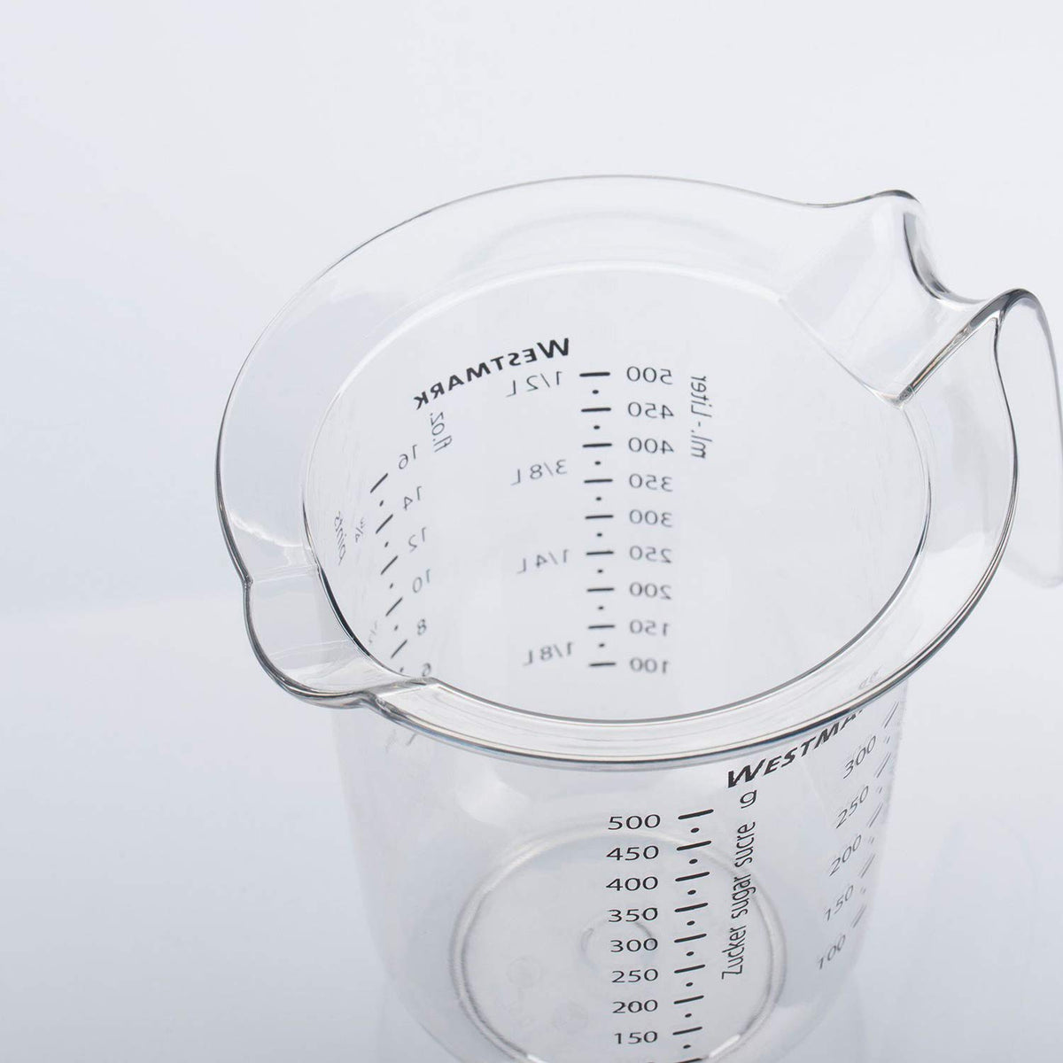Measuring Jug by Westmark – 0.5 liters, Plastic, Clear, Model 30642270