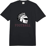 Curtis High School Warriors Football Comfort Colors Adult Heavyweight T-Shirt