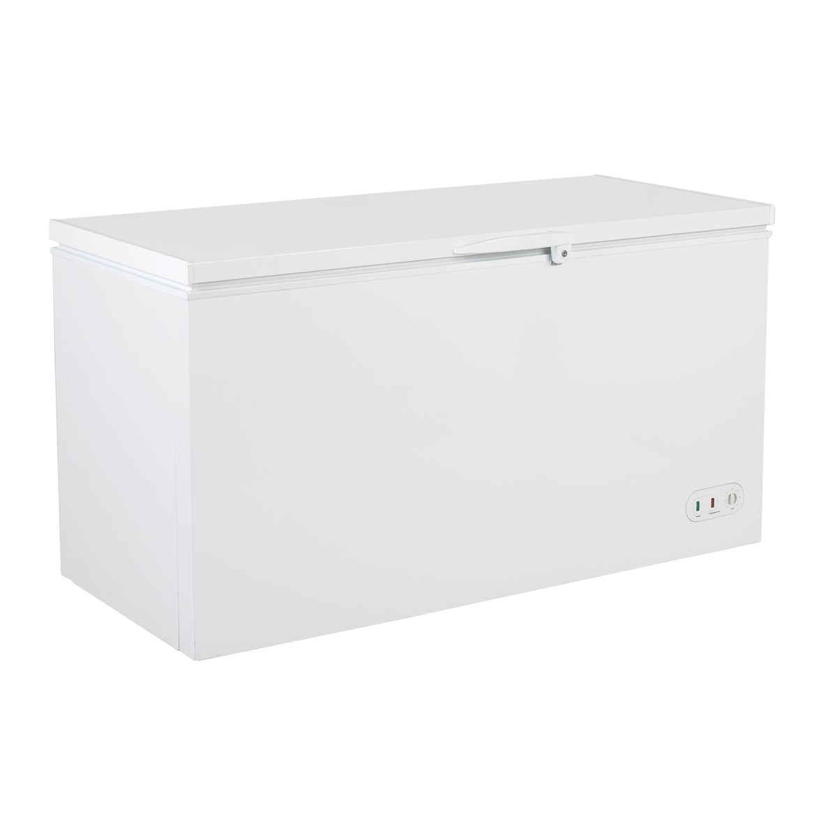 Commercial Chest Freezer with Solid Top 60.2 Inch Wide with Locking Lid by MAXX Cold – 15.9 Cubic Feet, 450.0 liters, White, Model MXSH15.9SHC