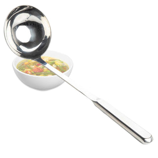 Holden Collection 4 oz. Buffet Soup Ladle Spoon by Tablecraft – Stainless Steel, Model 11633