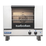 24" Turbofan Half-Size Manual/Electric Countertop Convection Oven With Porcelain Oven Chamber by Moffat – Half Size, 24.0 quarts, Stainless Steel,Glass, Model E22M3
