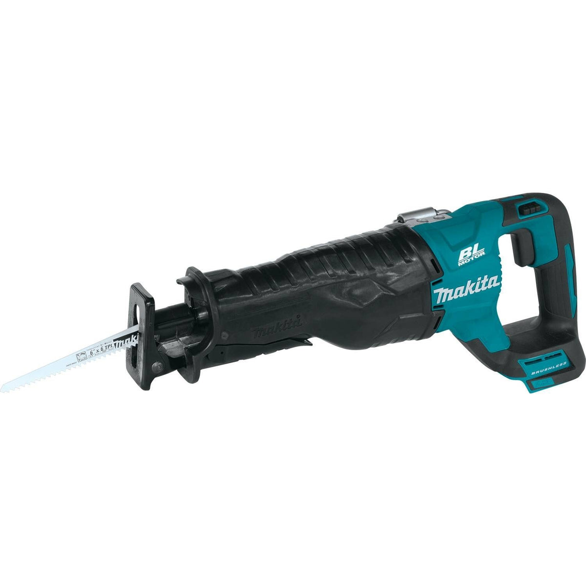 18V LXT Lithium-Ion Brushless Cordless Recipro Saw by Makita – No Size, Plastic, Multicolor, Model XRJ05Z