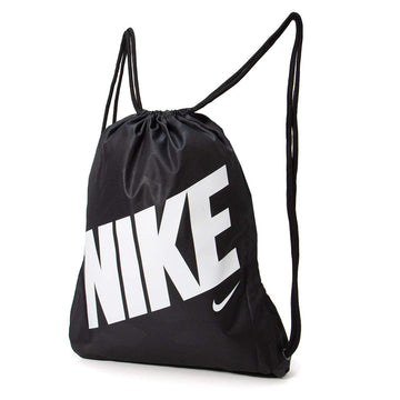 GMSK - AOP Drawstring Bags Unisex Drawstring Bags - Black/Black/White by Nike – Nylon, Black/Black/White, Model BA5992