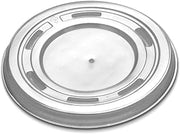 D and W Fine Pack OPS Clear All Purpose Vented Flat Lid, 12 Ounce - 500 per case.