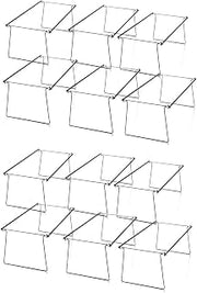 Officemate Hanging File Frames - Letter Size - Steel / 2 Pack of 6 Sets Total 12 Sets