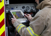 Toughbook CF-33 MK1 Rugged Tablet by Panasonic – 12 inches, Silver, Model HM-CF-33-i5-7300-8-256-NKB