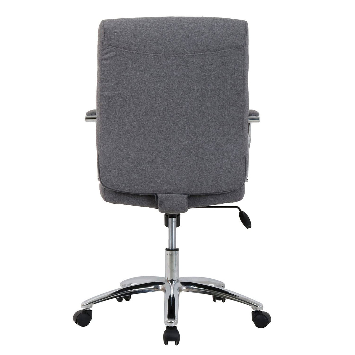 High Back Fabric Task Chair by Global Industrial – Textile, Gray, Model 81157M