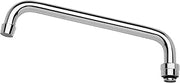 Krowne 19-222L Silver Series Replacement Spout, 10" Swing Spout, Double O-Ring Construction, 1.8 GPM Aerator Installed