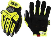 Mechanix Wear Hi-Viz M-Pact D5 Touchscreen Gloves Yellow X-Large