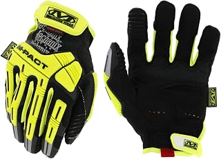 Mechanix Wear Hi-Viz M-Pact D5 Touchscreen Gloves Yellow X-Large