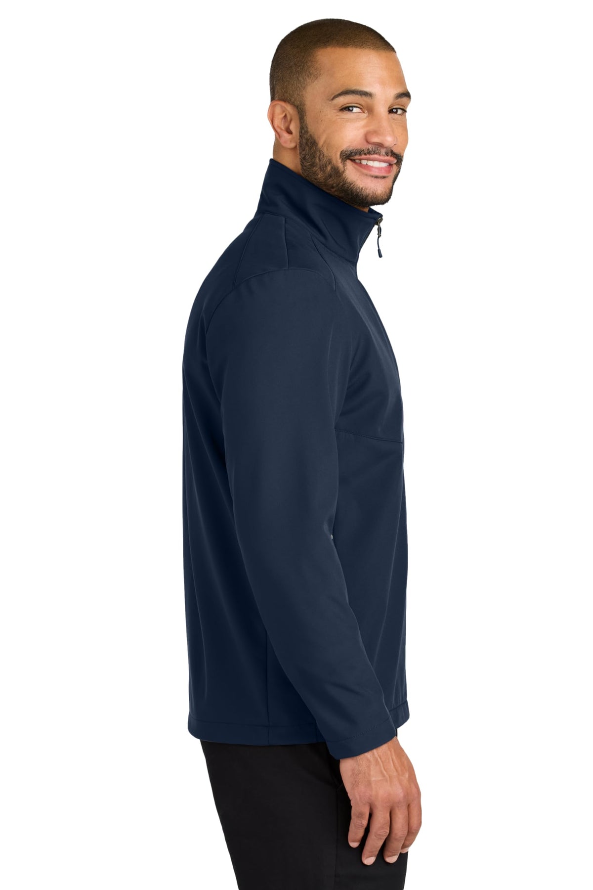 Men's Recycled Core Soft Shell Jacket by Port Authority – X-Small, True Navy, Model J720