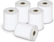 DYMO Authentic LW Extra-Large Shipping Labels for LabelWriter Label Printers, White, 4'' x 6'', 5 Pack, 1100 Labels Total