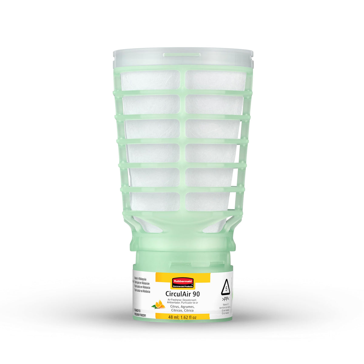 Rubbermaid Commercial Products TCell Air Freshener Refill - Citrus Odor, Pack of 6, Green