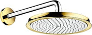 hansgrohe Raindance Classic 240 Air Overhead Shower, Shower Arm, 1 Spray, chrome/gold-optic