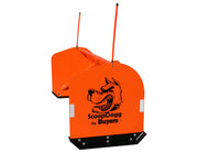Buyers Products ScoopDogg Skid Steer Snow Pusher by Buyers Products Company – 10 Foot Wide, Steel, Orange, Model 2603110
