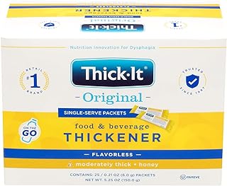Thick-It Original Thickener Packets, Moderately Thick, 5g Packet, 25 Pack