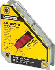 MSA45 - Valtra Adjust-O Strong Hand Tools 4 3/8 X 3 3/4 X 1 Steel Magnetic Square