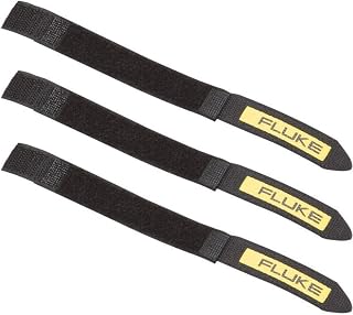 Fluke LEADWRAP Test Lead Wrap, 8" Length (Pack of 3)