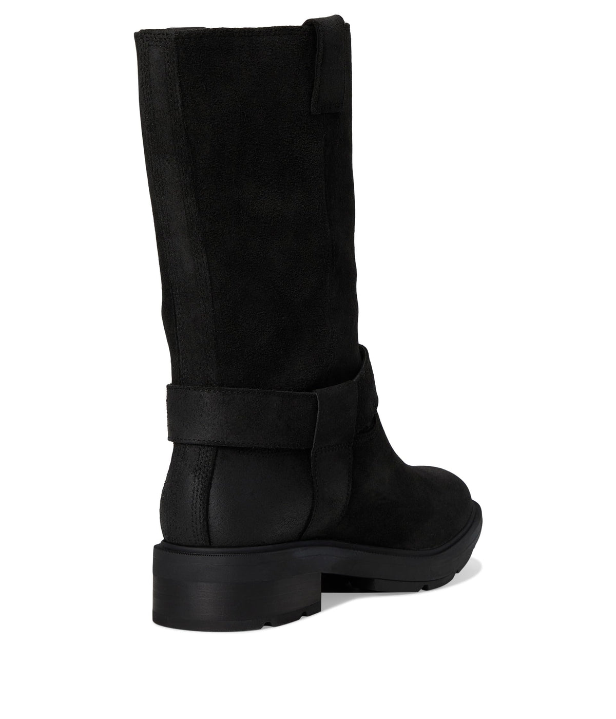 Women's Brimfield Tall Pull On Boot by Timberland – 7, Black Suede, Model TB0A28QR
