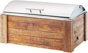 Cal-Mil 3429-99 Mission Chafer, 13.5" Height, 23" Width, 14.5" Length, Stainless Steel