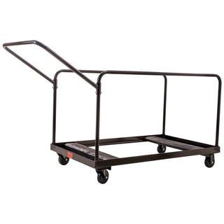 Table Cart for 48" and 60" Round Folding Tables by Global Industrial – 48 inches x 28 inches x 39 inches, Alloy Steel, Brown, Model INT-DY-60R