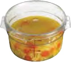Cambro (RFSCWC1135) Lid for 1-Quart Round Container - Camwear®