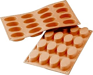 Silikomart Silicone Classic Collection Mold Shapes, Oval, Small