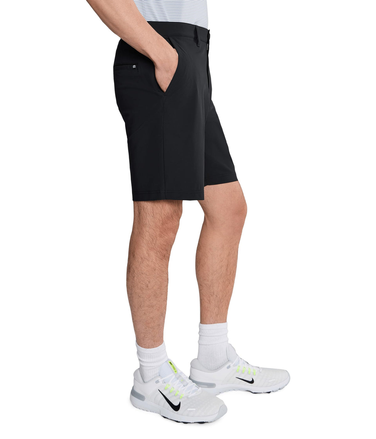 Mens Hero Hour Shorts Black 36 Inseam: by TravisMathew – 36, Plastic, Black, Model A46154-0BLK
