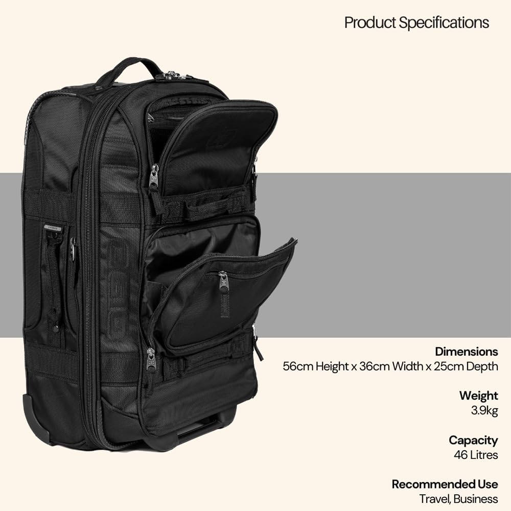 Backpack, Mineral Blue, 20L by OGIO – One Size, 46 liters, Nylon, Stealth, Model 108227_36