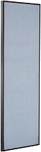 Global Industrial 24-1/4"W x 72"H Office Partition Panel, Blue