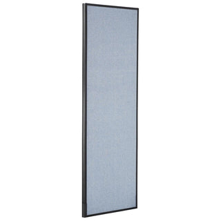 24-1/4"W x 72"H Office Partition Panel by Global Industrial – Steel, Blue, Model 277662BL