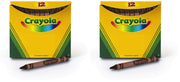 Crayola 12 Count (Pack of 2) / Brown / 1 Crayons