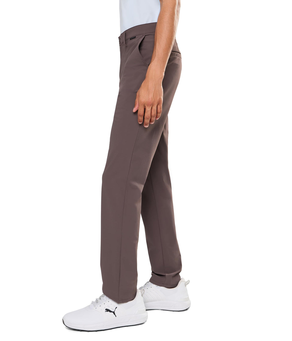 Mens Hero Hour Golf Pants by TravisMathew – Raisin, Model A47342_D0154