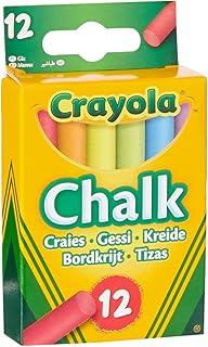 Crayola Anti Dust Assorted Chalk