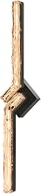 CWI Lighting Contour Integrated LED 33in Sand Black Indoor-Outdoor Wall Light with Handcrafted Glass for Bedroom, Living Room, Front Porch