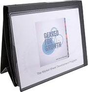 Business Source 1-Inch Easel Landscape Presentation Folder Binder (12)