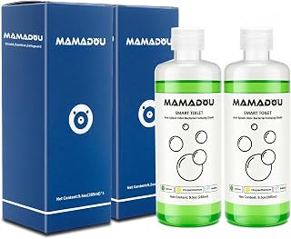MAMADOU Smart Toilet Foaming Agent 285ml 2Pack Splash Proof Special Foam Shield Toilet Bowl Cleaner Stain-Resistant Cleaning Liquid For Fresh Bathroom Lime scent